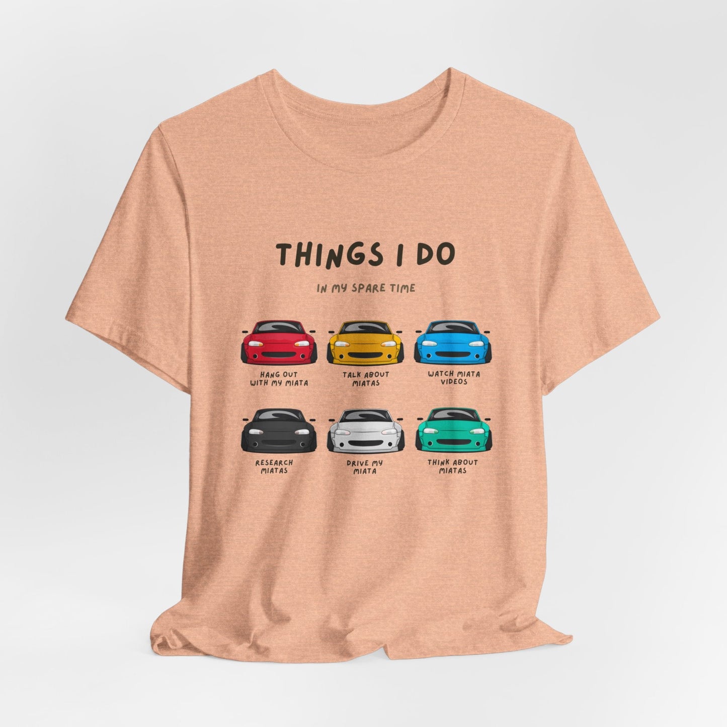 Miatas in my Spare Time NB v1 Jersey Short Sleeve Tee