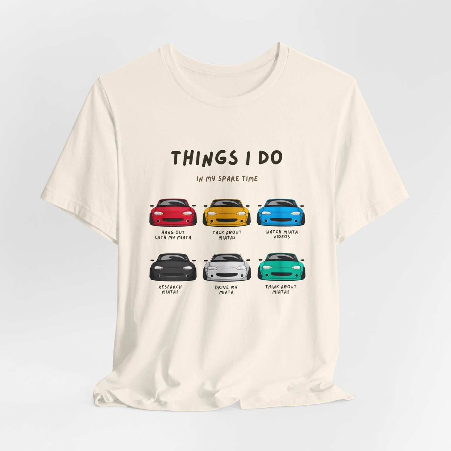 Miatas in my Spare Time NB v1 Jersey Short Sleeve Tee