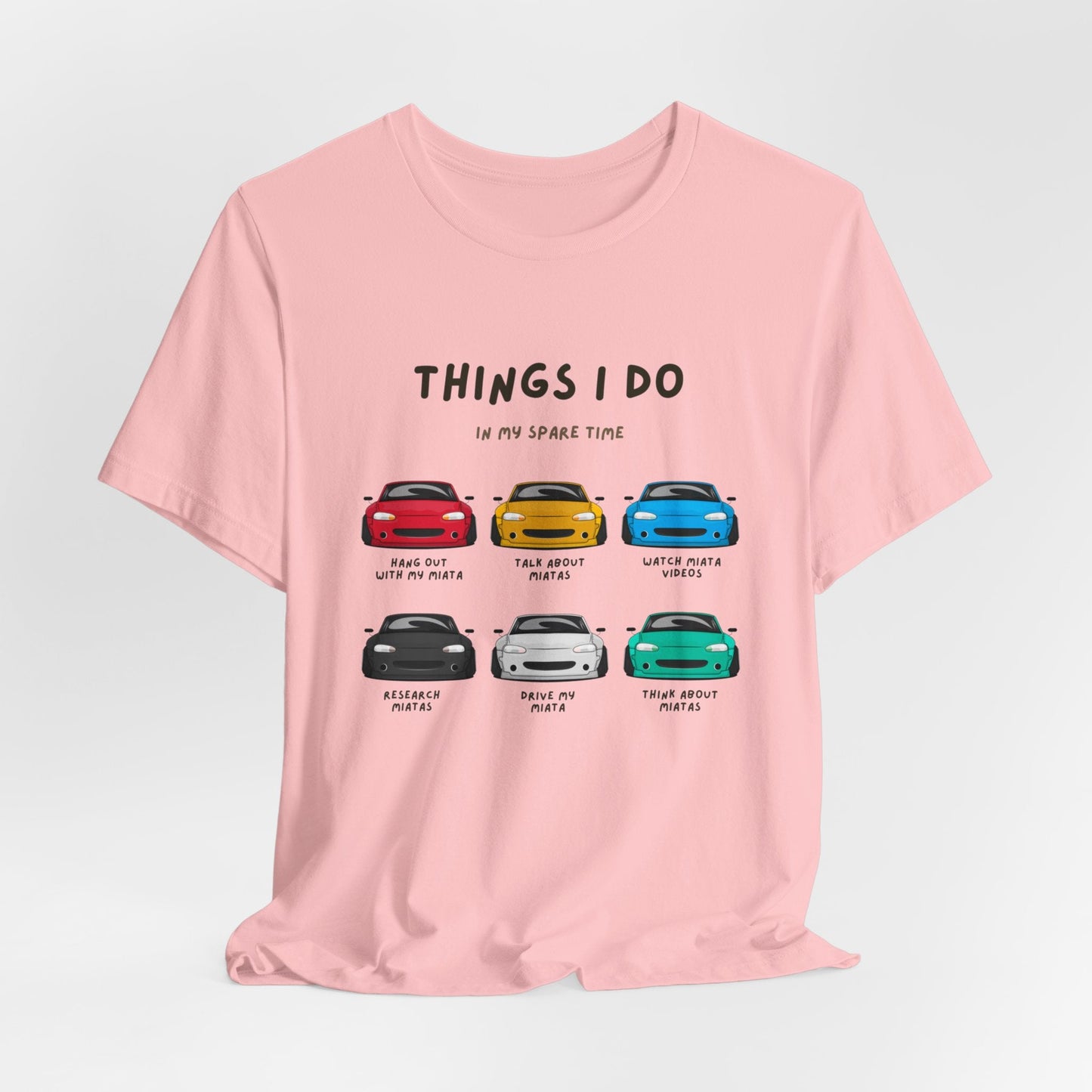 Miatas in my Spare Time NB v1 Jersey Short Sleeve Tee