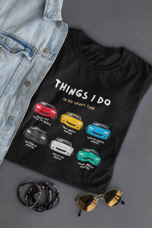 Miatas in my Spare Time NB v1 Jersey Short Sleeve Tee