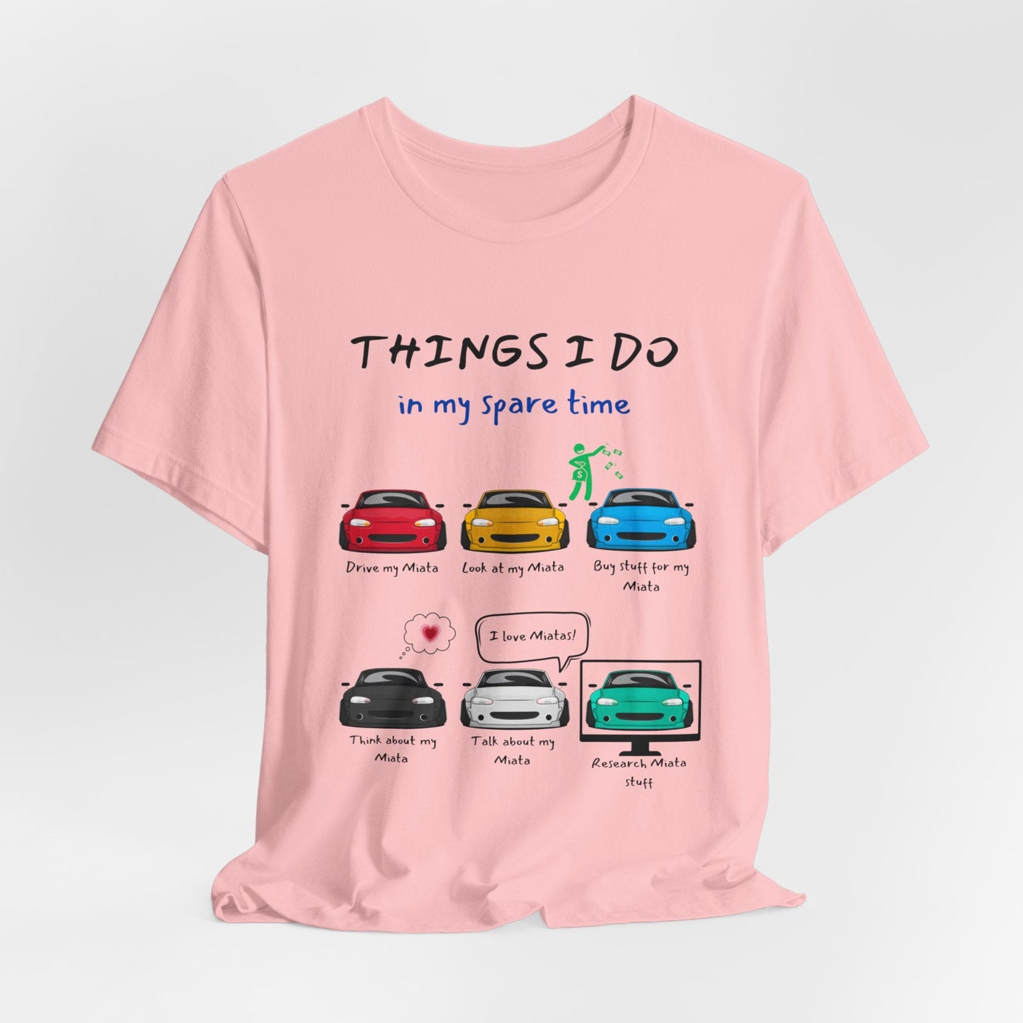 Miatas in my Spare Time NB v2 Jersey Short Sleeve Tee