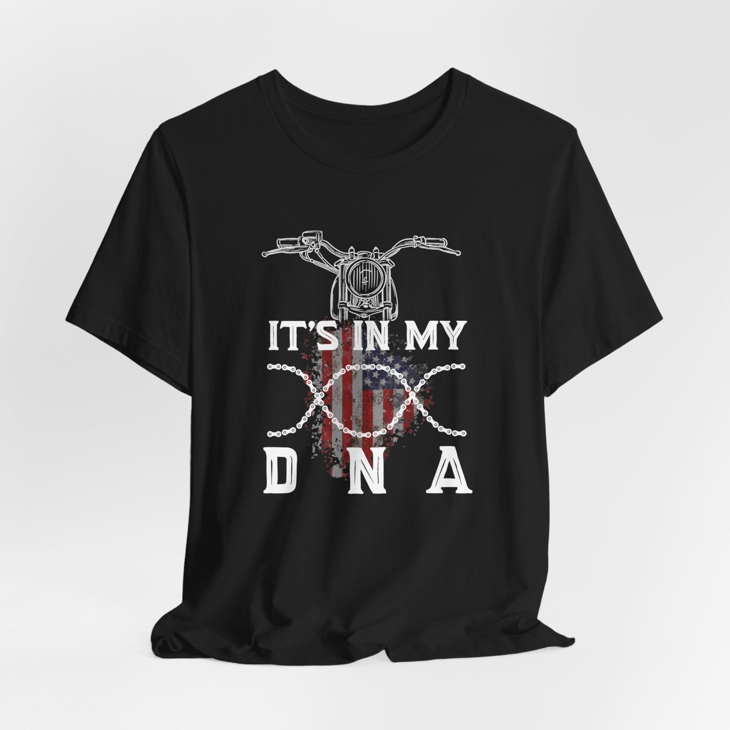 Motorcycle Riding is in my DNA Jersey Short Sleeve Tee