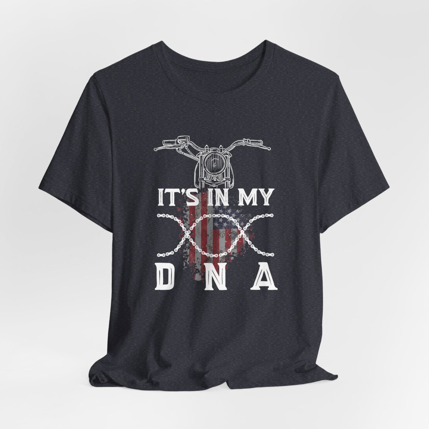 Motorcycle Riding is in my DNA Jersey Short Sleeve Tee