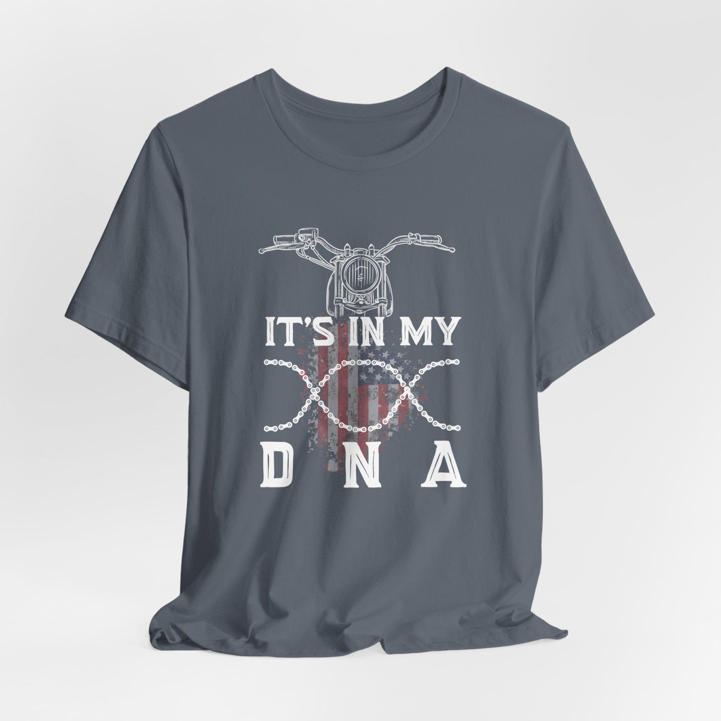 Motorcycle Riding is in my DNA Jersey Short Sleeve Tee