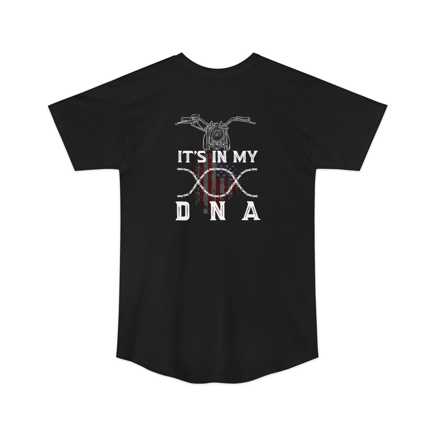 Motorcycle Riding is in my DNA Long Body Urban Short Sleeve Tee