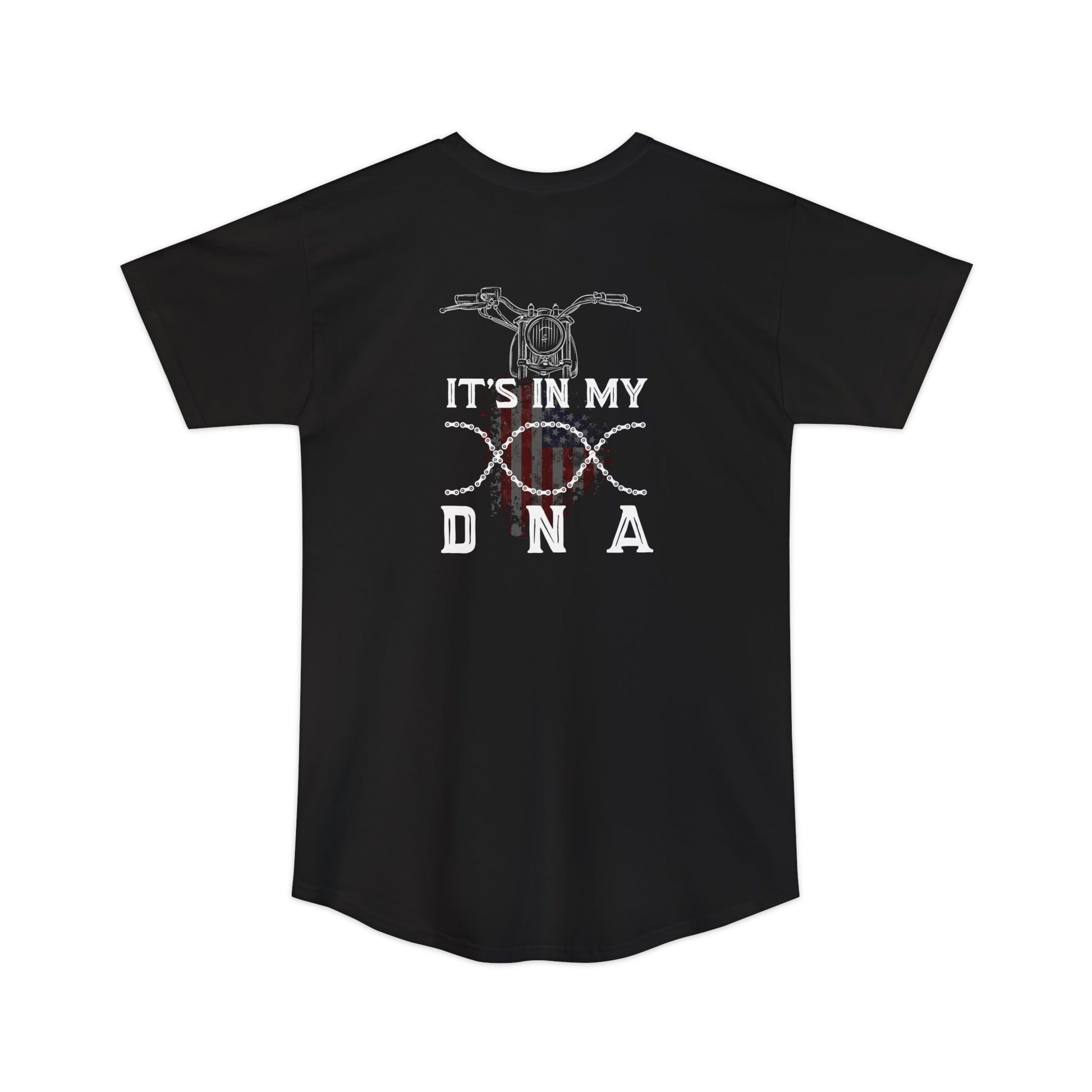 Motorcycle Riding is in my DNA Long Body Urban Short Sleeve Tee