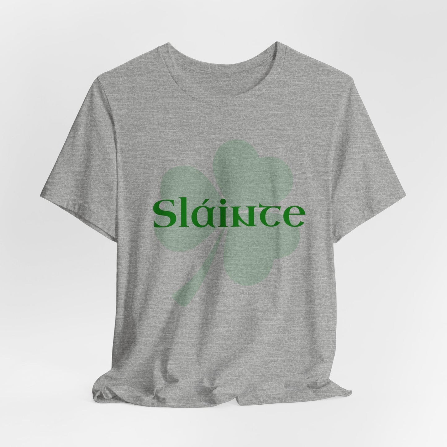 Slainte Irish Gaelic Toast Jersey Short Sleeve Tee