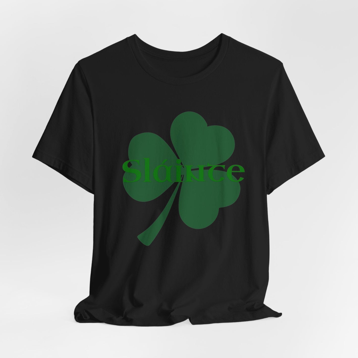 Slainte Irish Gaelic Toast Jersey Short Sleeve Tee