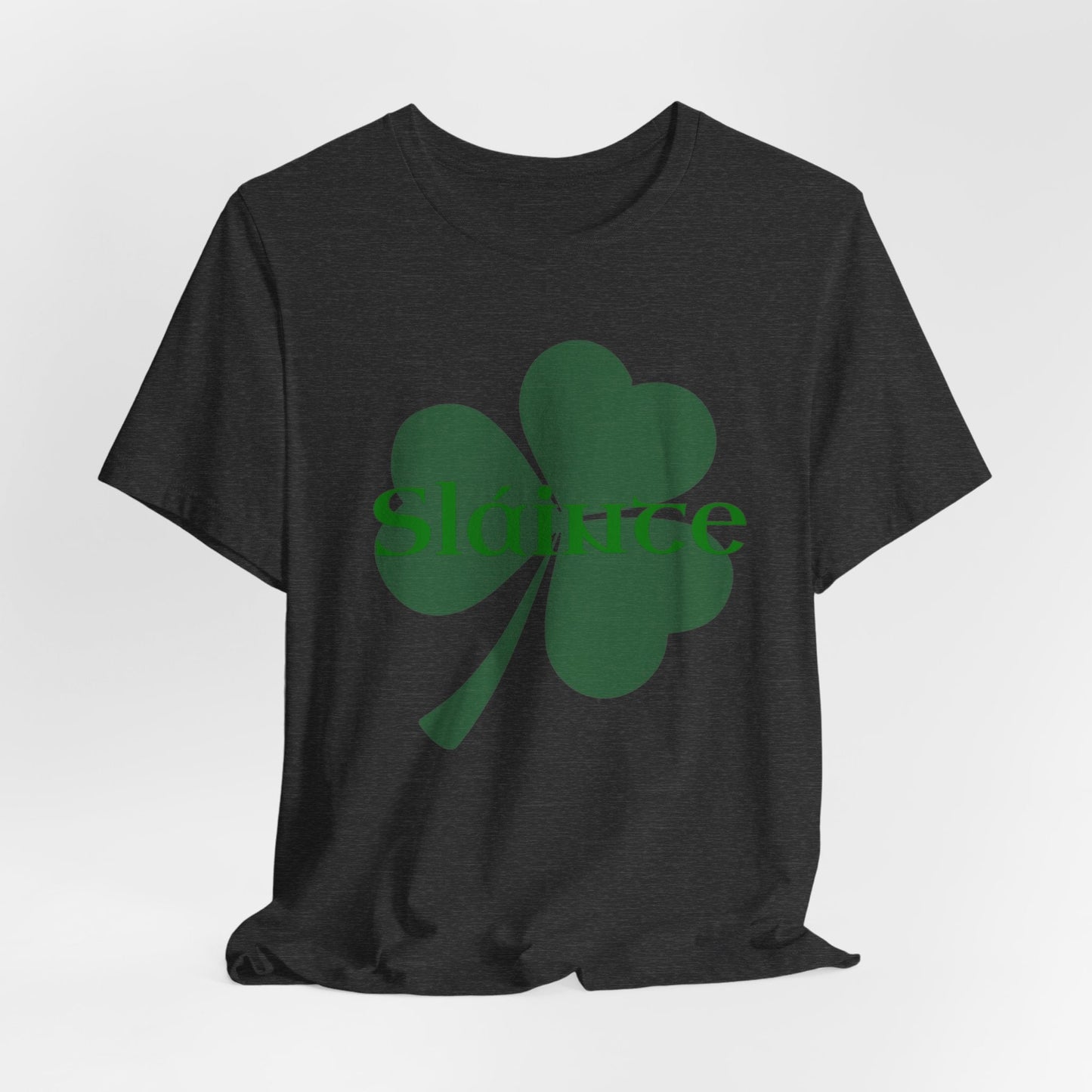 Slainte Irish Gaelic Toast Jersey Short Sleeve Tee