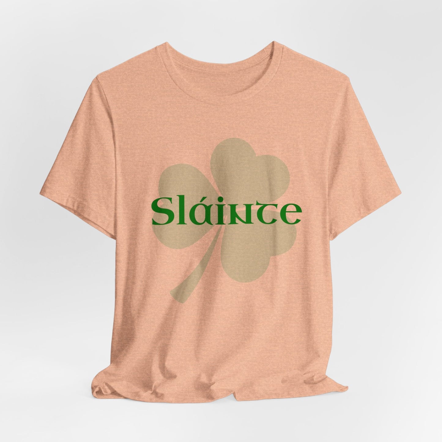 Slainte Irish Gaelic Toast Jersey Short Sleeve Tee