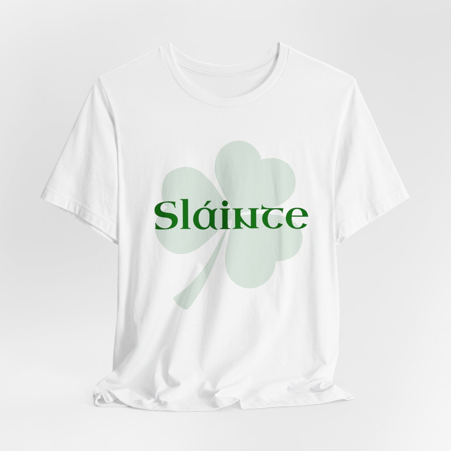 Slainte Irish Gaelic Toast Jersey Short Sleeve Tee