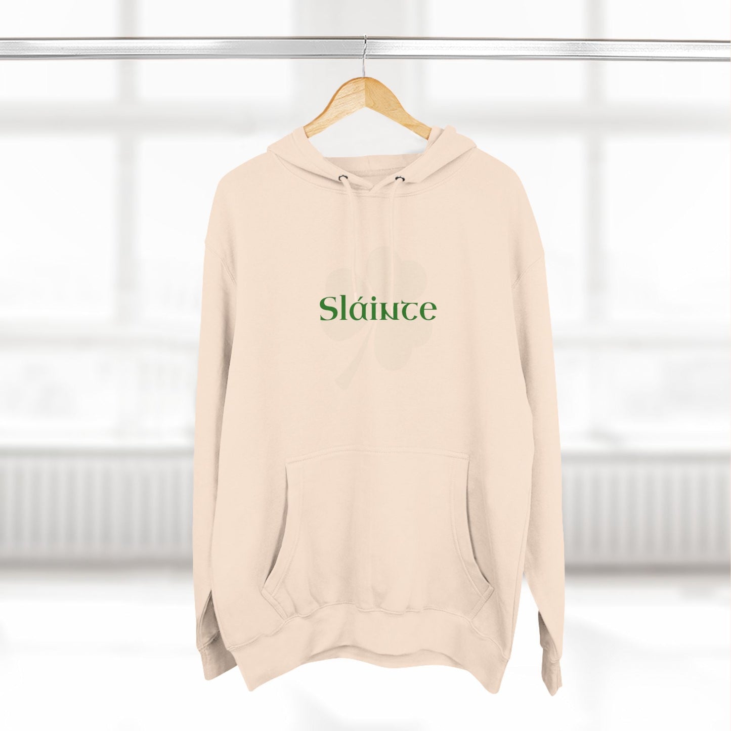 Slainte Irish Gaelic Toast Premium Fleece Hoodie